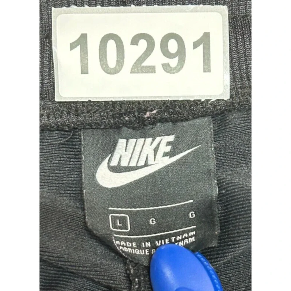 Nike Joggers Womens Large Black White Actual 33X28‎ HeritageTrack Pants